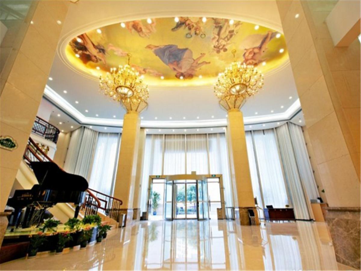 Vienna International Hotel Shanghai Train Station Exterior foto